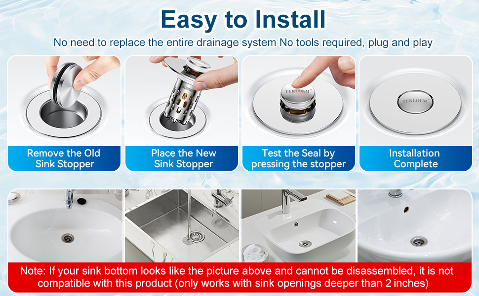 bathroom sink stopper