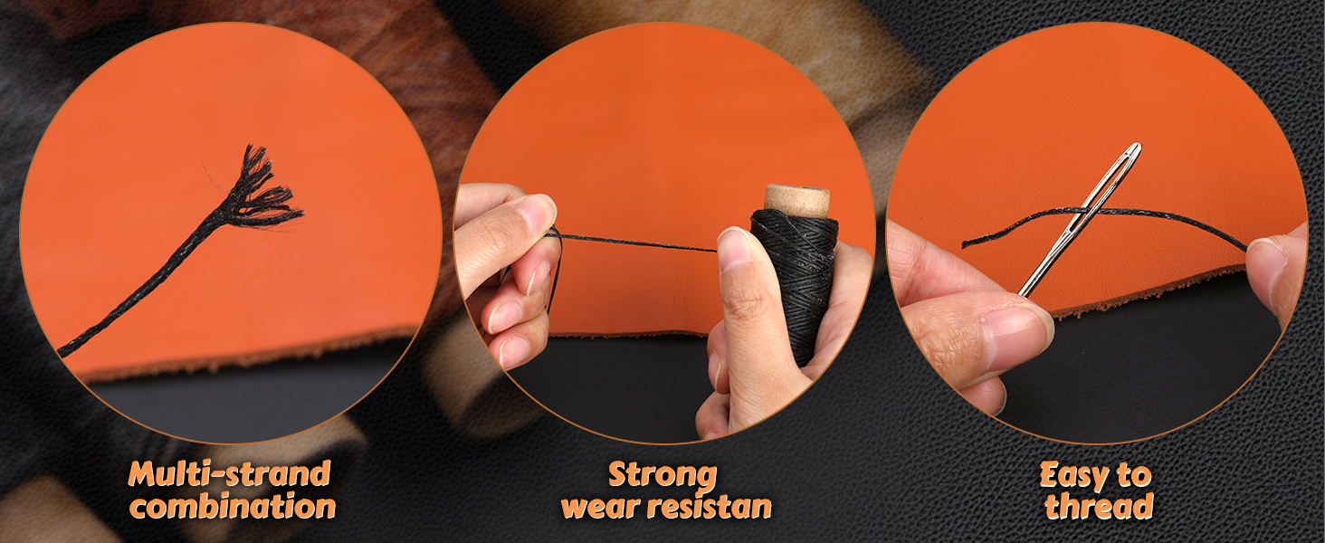 leather sewing thread