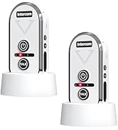 PANDAAR Doorbell Wireless for Home, Wireless Intercom System 4900ft Long Range Waterproof Doorbel...