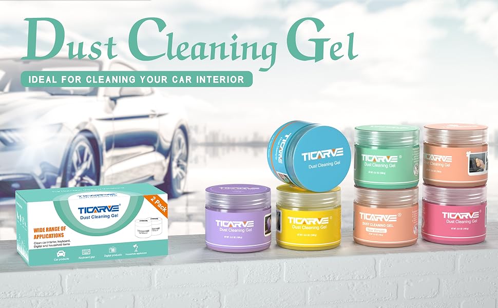 TICARVE Car Cleaning Gel