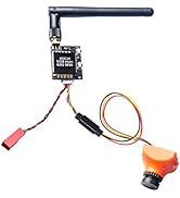 AKK KC02 600mW FPV Transmitter with 600TVL 2.8MM 120 Degree High Picture Quality Sony CCD Camera ...