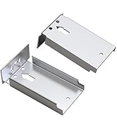 Ubisin 10 Pairs Rear Mounting Brackets for Drawer Slide Cabinet Drawer Bracket Kitchen Replacemen...