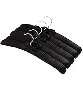 Padded Hangers for Women Clothing Satin Hangers Non Slip Hangers Padded Hangers for Sweaters Padd...