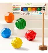 Lebze 5 Colors Educational Crayons Washable for Boys Girls Toddlers, Jumbo Non-Stick Kids Crayons...