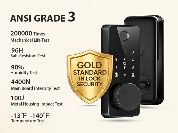 deadbolt fingerprint door lock