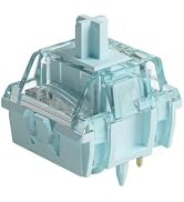 Akko V5 Creamy Blue Keyboard Switch for Mechanical Gaming Keyboard, 5-Pin 45gf Pre Lubed Tactile ...