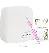 NFAMRZCAR Needle Felting Mat,Thick and Firm Needle Felting Pad Natural Wool Needle Felting Mat wi...