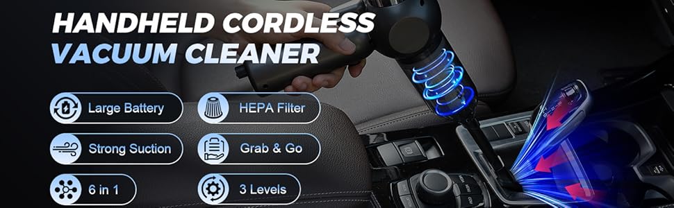 Cordless Handheld Vacuum Cleaner