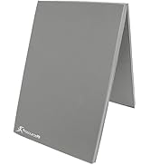 ProsourceFit Bi-Fold Folding Thick Exercise Mat 6’x2’ with Carrying Handles for MMA, Gymnastics, ...