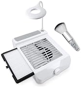 BQAN Nail Dust Collector for Nails Salon, 60w Extractor Vacuum Dust Collector Powerful Nail Fan, ...
