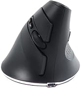 GUGUELEC Dual-Mode Bluetooth Vertical Mouse - Vertical Wireless Bluetooth Mouse for Windows/Mac, ...