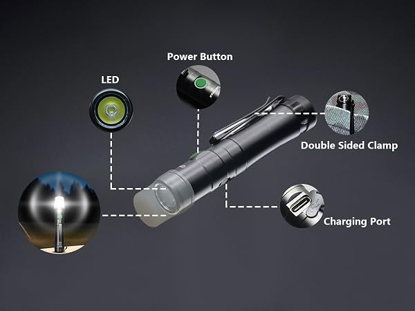 Keychain Flashlight U1