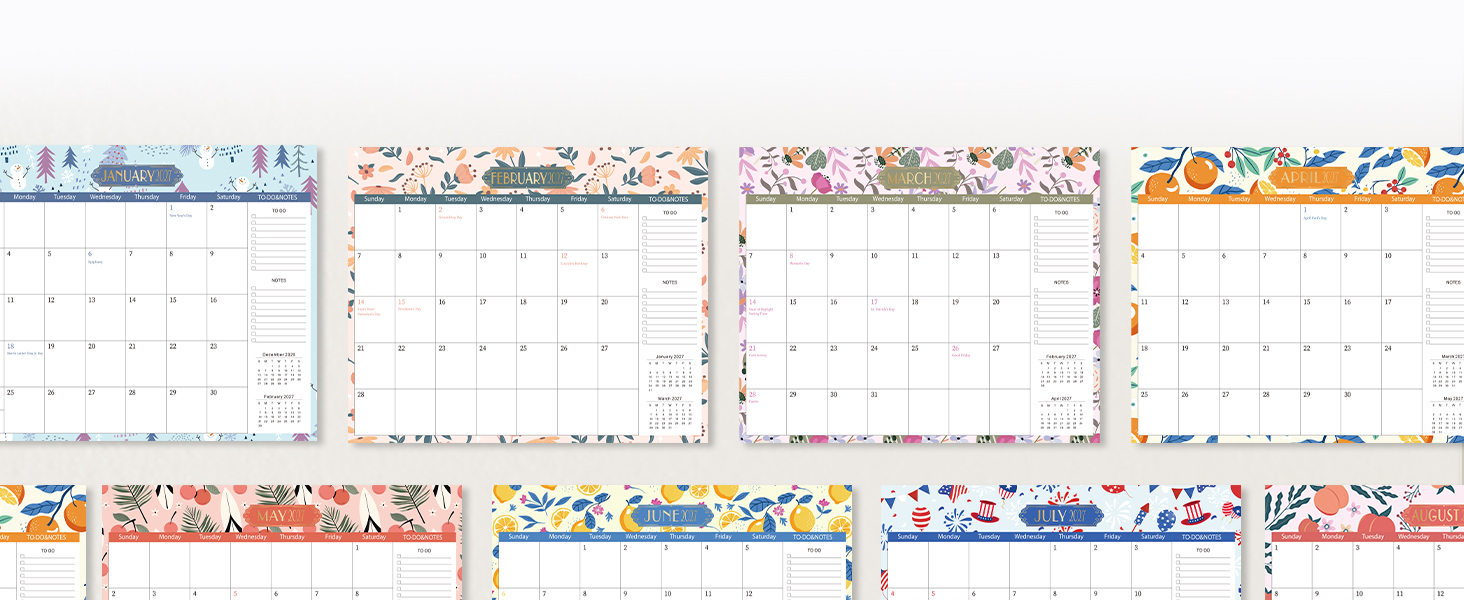 wall calendar