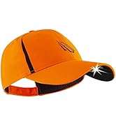 LED Hat Light - POWERCAP Baseball Cap with Light Built in - LED Cap Visor Light with Bright Headl...