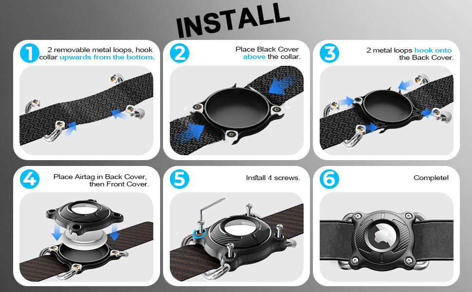 airtag dog collar