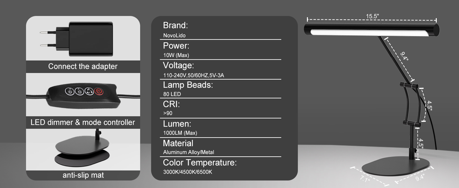 desk lights for home office