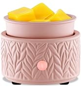 EQUSUPRO Wax Melt Warmer for Scented Wax Melts- Electric 4 in-1 Ceramic Candle Wax Warmer Burner ...
