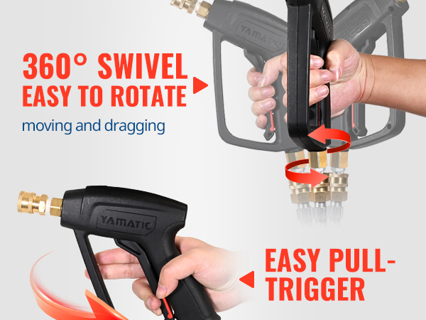 pressure washer gun and wand