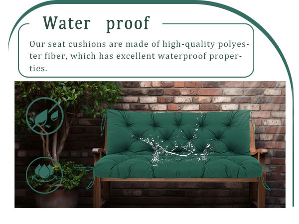 thick porch swing cushion 60 inch