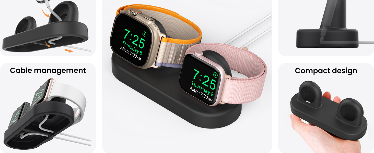 apple watch charger dock