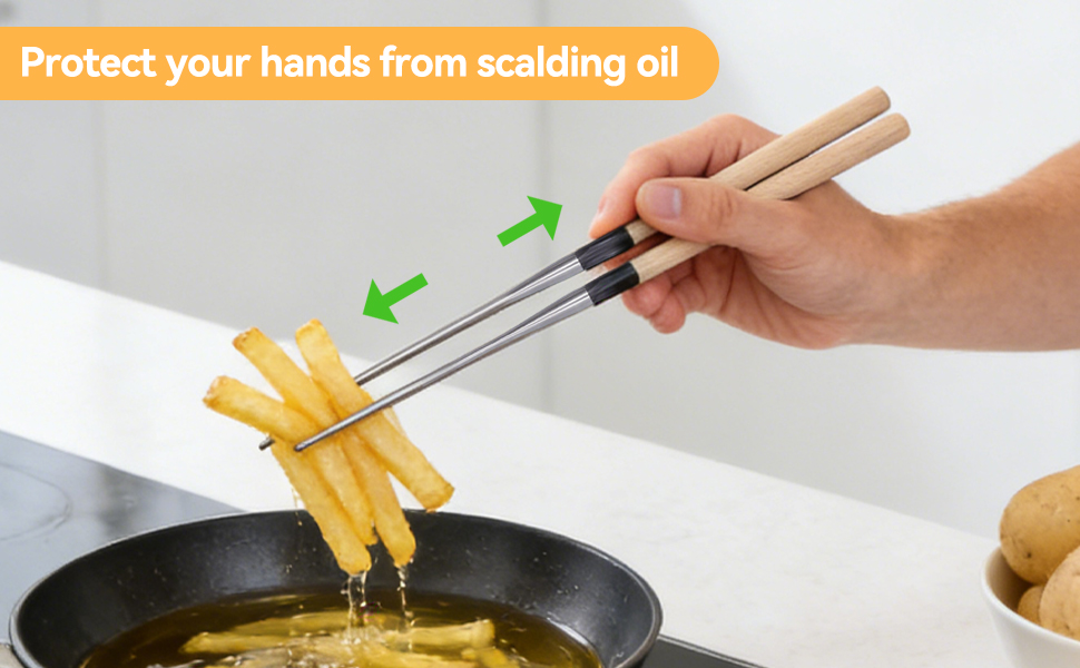 Stainless Steel Chopsticks Reusable Chop Sticks