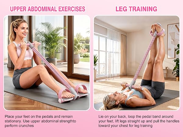 Upgraded Foot Pedal Resistance Band