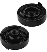 KAUEGOW 2 PCS Car Headlight Dust Caps, 80mm Waterproof Rubber Dust Covers for H4 Bulb Protection,...