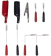 BOCEUC Back Probe Needles Non-Destructive Multimeter Test Probes, 3A Alligator Clips with Slip on...