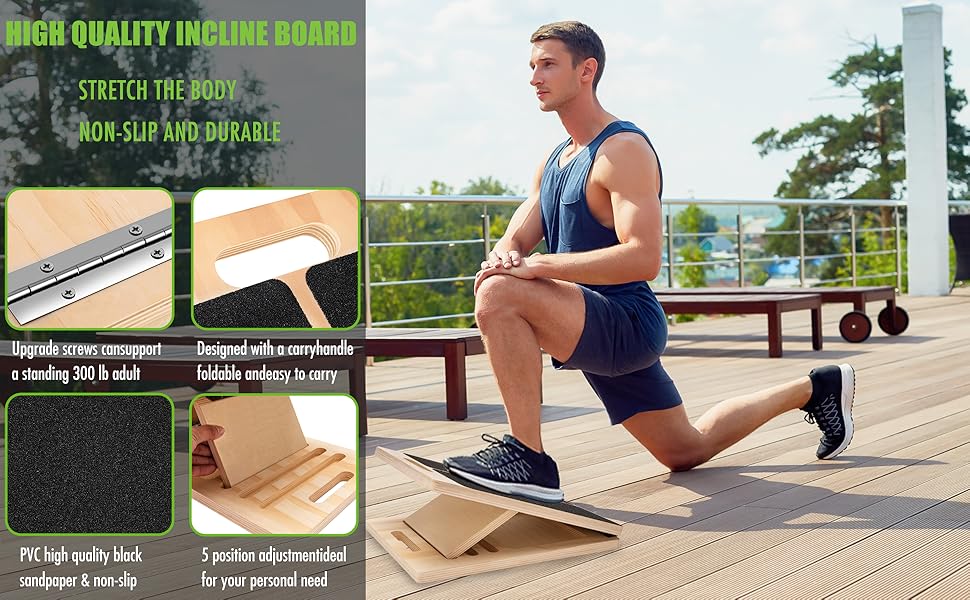 Slant Board for Calf Stretching