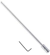 Extension Rod for Bathroom Pop-Up Vertical/Horizontal Rods, 6 Inch Pop Up Drain Extension Rod, Ex...