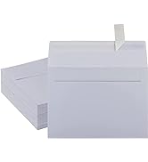 50 Pack White Envelopes 4 x 6 Inch White Envelopes,A4 Envelopes, Card Envelopes, White Paper Enve...