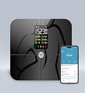 Osprey.life Smart Scale for Body Weight and Fat, Bathroom Scales 18 Body Composition Analyzer Syn...