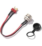 GANPUB 10 Inch Electric Scooter Part Port Power Charging Cable Plug for Replacement Accessories, ...