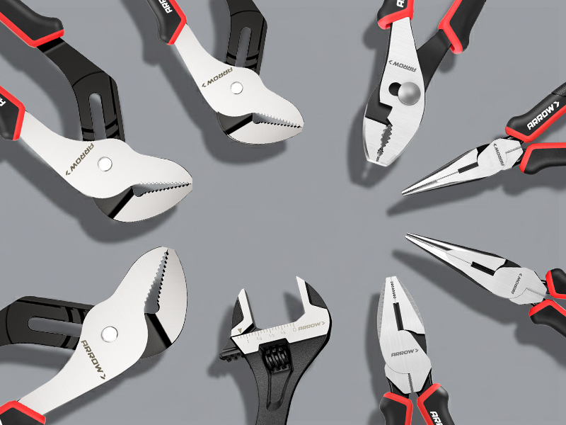 pliers tool set needle nose slip groove joint long nose christmas gift
