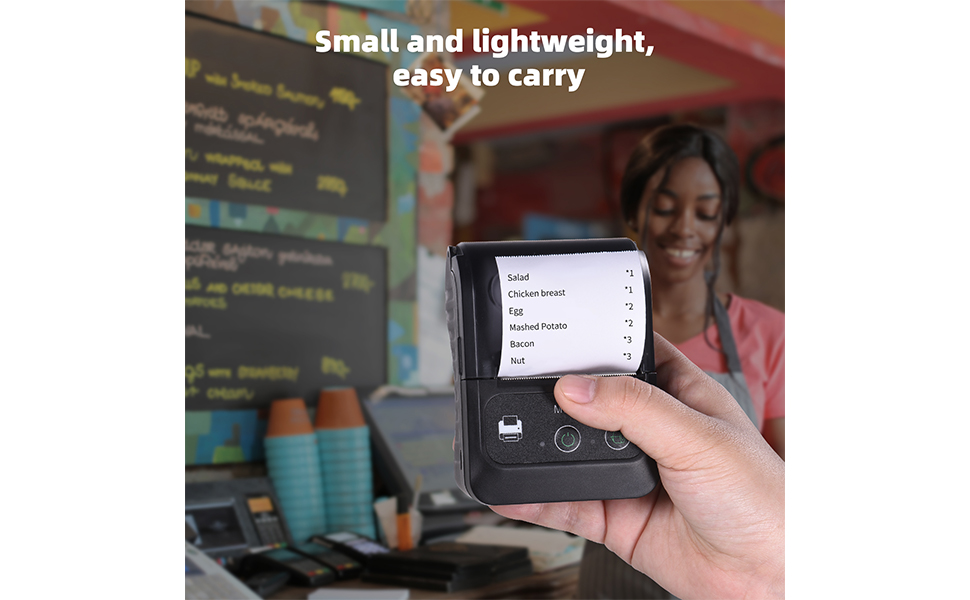 small and lightweith, easy to carry