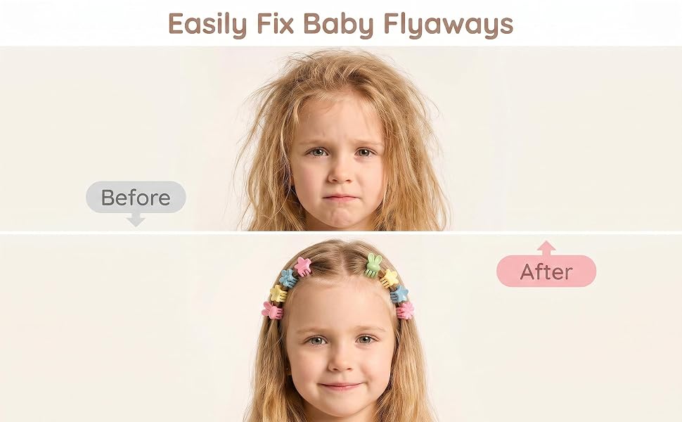 Easily fix baby flyaways
