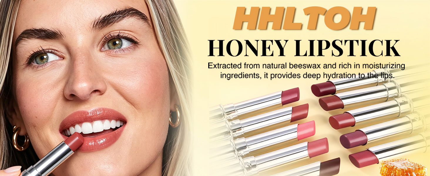 Tinted Lip Balm for Women, Hydrating Lip Oil Stick Lipstick for Mature Skin
