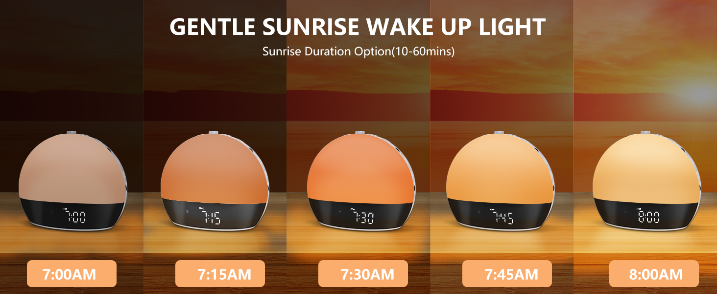 alarm clocks for bedrooms