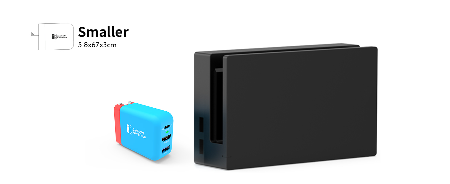 Smaller Switch Dock Charger