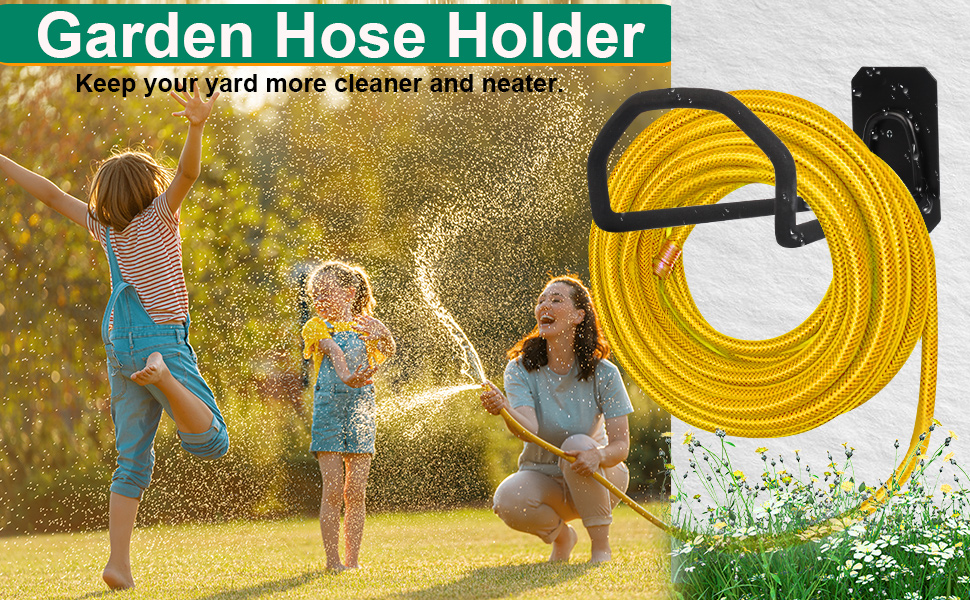 Garden Hose Holder Wall Mount