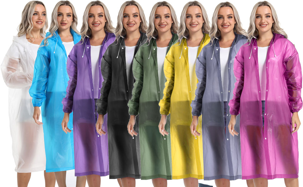 Rain Ponchos for Adults