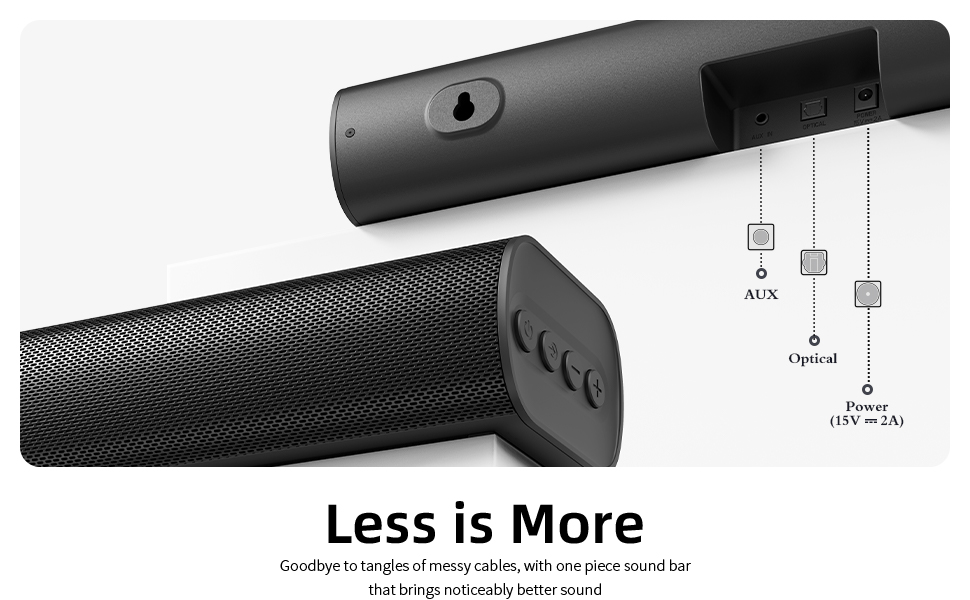 less is more