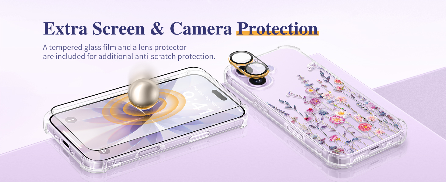 GVIEWIN Case Compatible with iPhone17 Case