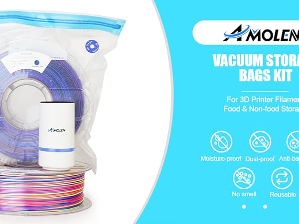 3D Printer Filament Storage Bags
