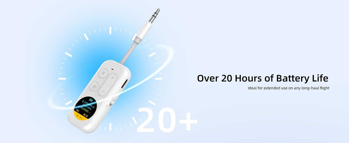 bluetooth plane audio adapter