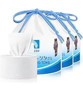 ITO Disposable Face Towel, 70 Count Ultra-Soft 1-Second Quick-Dry Face Towels, Gentle for Sensiti...