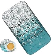 Ergonomic Mouse Pad Wrist Support and Coaster Set, Gaming Mouse Pad Wrist Rest, Wireless Mouse wi...