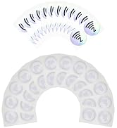 DAMILA NFC Tags Sticker 25mm - 24 Packs NTAG215 NFC Chip with Laser Waterproof Decal, Blank NFC T...