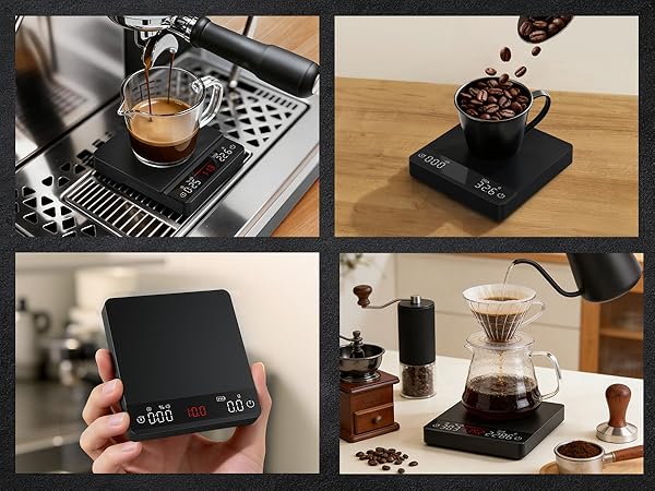Multi-purpose coffee scale