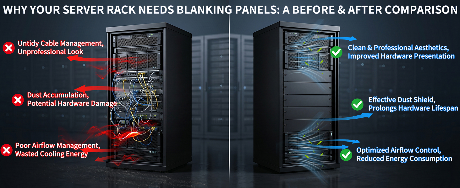 2U Blank Panel
